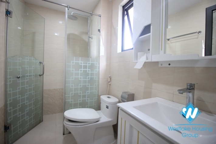 One bedroom in hight floor apartment for rent in Trinh Cong Son st Tay Ho district.